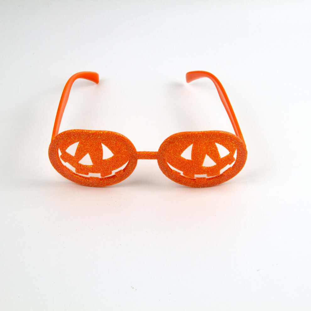 (Ordinary style) Halloween glitter funny glasses holiday party toys dance dress cosplay ghost festival pumpkin glasses