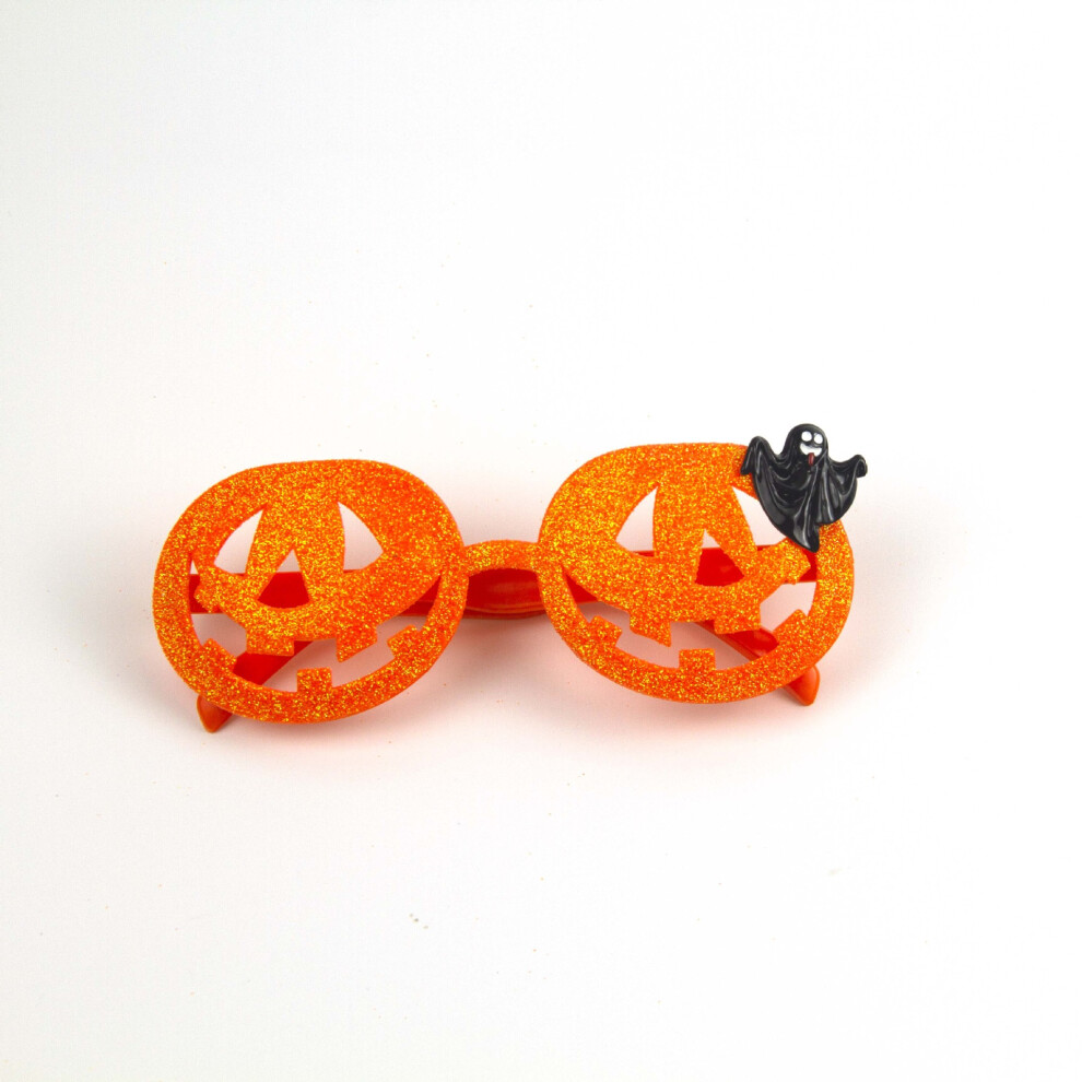 (Nigger style) Halloween glitter funny glasses holiday party toys dance dress cosplay ghost festival pumpkin glasses