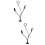 2Sets Verstelbare Zwarte Ringlamp Met Clip Live Stream En 7