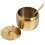 4St Rvs - En Kruidenpot Met Elegant Goud 10