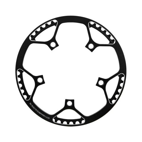 Αλυσίδα συγκράτησης Chainring53T από κράμα αλουμινίου, ανθεκτικό μπροστινό μονό