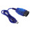 Scanner OBD2 avec câble d'interface USB, outil de diagnostic automobile avec protection électronique intégrée, compatible avec Windows 2