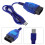 Scanner OBD2 avec câble d'interface USB, outil de diagnostic automobile avec protection électronique intégrée, compatible avec Windows 5
