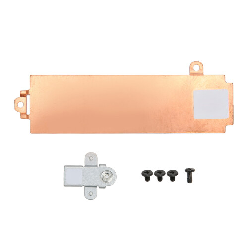 Θερμικό υπόστρωμα SSD για M.2 2280NVMe Κάλυμμα ψύκτρας SSD από κράμα αλουμινίου, ψύκτρα 2