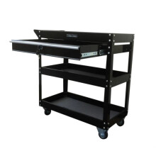 151 US PRO TOOLS TOOL CART TROLLEY WORKSTAION BOX BLACK