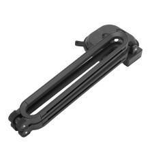 2-teiliger grauer wandmontierter Wäscheständer, 71 cm Cap