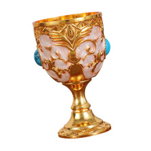 Metal Shot Glass Butterfly Design Renaissances Medieval-White