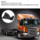 Λαβή απελευθέρωσης κλειδαριάς καπό για Scania Land Rover, μοχλός απελευθέρωσης καπό 5