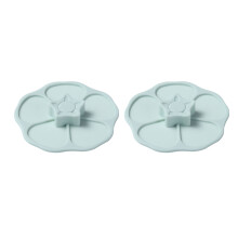 Dessus de tasse en Silicone moderne pour boissons chaudes-Vert