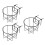 Weather Resistant Garden Hanging Basket Holders Support Frame 1