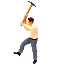 Collectible 1:64 Road Construction Digging Scene Resin-612