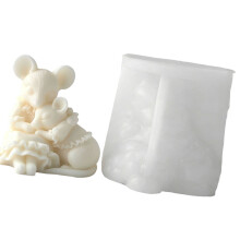 Food Grade Silicone Mouse Candle Mold DIY-Mouse mold J 5593