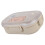 Cartoon Designs Fruit Bentos Box With Multiple-Creamy White 1