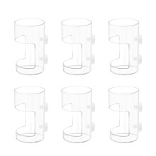 Mangeoires en plastique pour poissons, mangeoires pour-rond