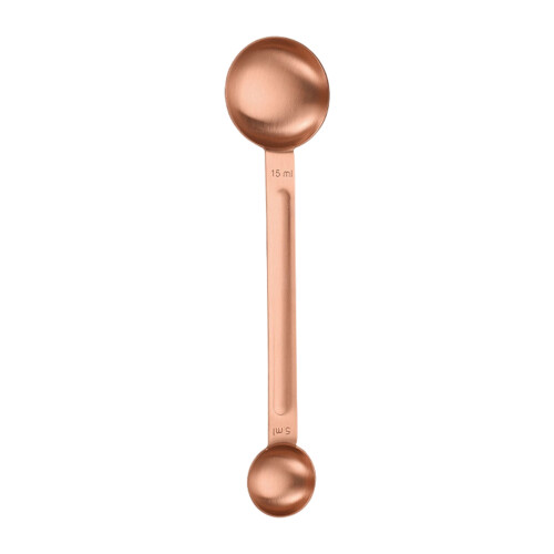 Ergonomic Double Headed Measuring Spoon Coffee Powder-Rose Gold