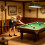 1:64 Miniature Pool Game Resin Statue Display- Back Pocket 7