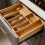 Extendable Wooden Blade Holder With Removable Dividers For 5