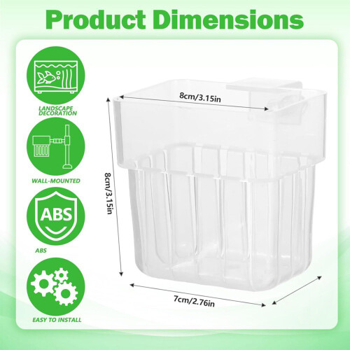 Panier de support de plante de tasse de plante suspendue 2