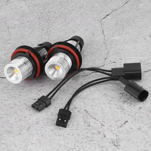 LED Φώτα Δείκτης Angel Eyes για BMW E39E53E60E63E64E65E66, Λαμπτήρες LED Halo Ring άμεσης αντικατάστασης 2
