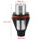 LED Φώτα Δείκτης Angel Eyes για BMW E39E53E60E63E64E65E66, Λαμπτήρες LED Halo Ring άμεσης αντικατάστασης 7