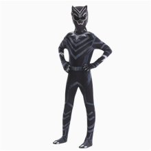 (120) Black Panther Kid Boys Costumes Superhero Cosplay Party Fancy Dress