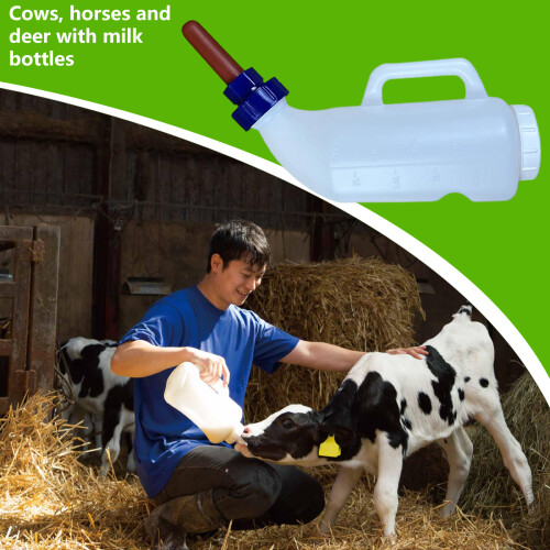 Biberon sûr de lait de biberon de soins du-C horizontal 2 litres 2