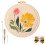 Handgefertigtes Stanznadel-Bastelset mit Blumenmuster,-65234 1