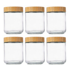 Mehrzweck-Küchenglas, ideal zum Aufbewahren von-480 ml 6er-Pack