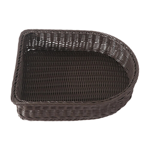Sturdy Waterproof Handwoven Hamper Basket For Laundry-Black