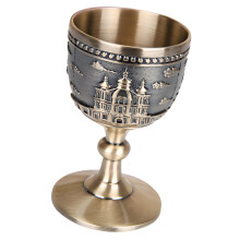 Handcrafted Zinc Alloy Elegant Highballs Glass Russian-Qinggu