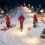 1:64 Scale Hand Painted Figure Miniature People-Snowboard Set 6