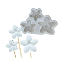 Spring Flower Silicone Mould Safe For Candlewax Soap And
