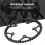 Αλυσίδα συγκράτησης Chainring53T από κράμα αλουμινίου, ανθεκτικό μπροστινό μονό 2