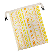 Cotton Bees Wax Food Storage Bag Storage Container For-stripe