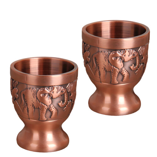Unique Brasses Colored Elephant Bar Set Sturdy-Honggu 2PCS