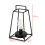 Table Lamp Battery 25cm Iron Cordless Lamp Battery 4