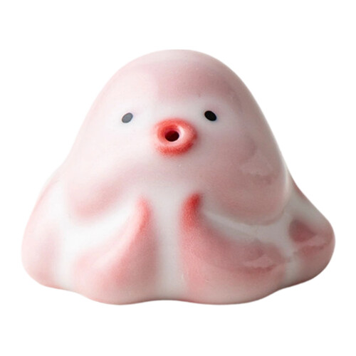 Ceramic Miniature Pink Horse Figurine Chinese-octopodes