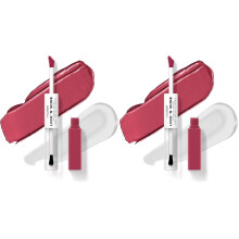 wet n wild Megalast Lock 'N' Shine Lip Color + Gloss Lipstick La Pink (Pack of 2)