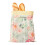 Natural Cotton Bees Wax Bread Bag Food Storage-rose pattern 1