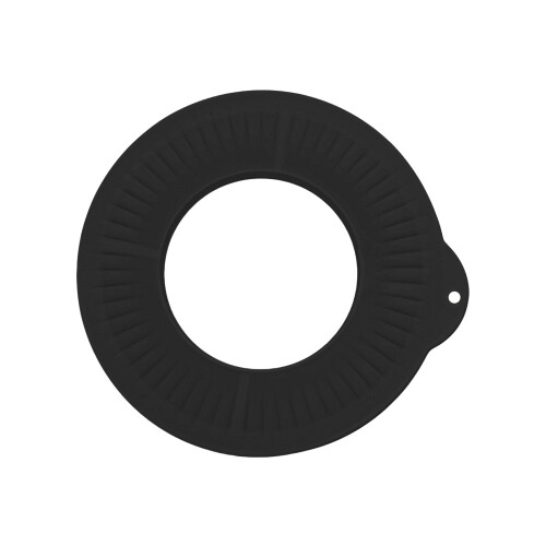 Multipurpose Silicone Splatter Proof Guard Cover wtih-Black 1