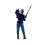 Tiny Fisherman Statue With Realistic Particulars Suitable- 1082 6