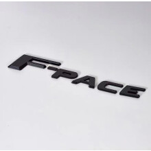 Gloss Black JAGUAR F-PACE Rear Badge X761 SUV SVR 2016+