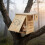 Abri en bois naturel pour petits animaux, avec panneau de 5