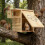 Abri en bois naturel pour petits animaux, avec panneau de 7