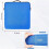 Comfortable Strong Fabric Stadium Seat Set Of 2 Durable-Blue 5