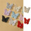 Practical Pearls Decorated Butterfly Appliques For-Light Pink 3