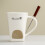 Practical Ceramic Fondue Set Including Small Mug And-Coffee 3