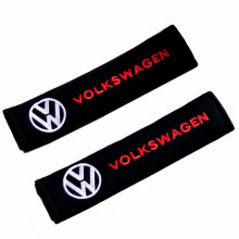 Vintage VW Embroidered Seat Belt Pads, High Quality 2 pcs T5, T4 Camper van Golf