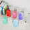 Moules à bougies cylindriques en Silicone, 8 pièces, 3
