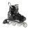 4-in-1 Schwarze LED-Inline-/Schlittschuhe, Größe S (31-34) 1